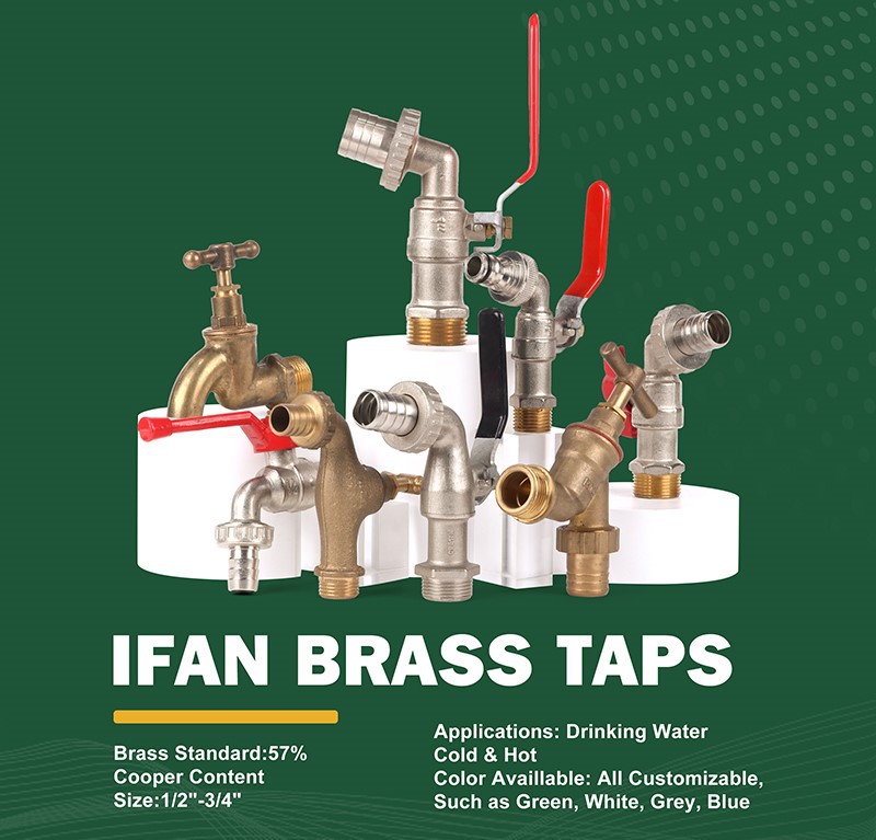 IFAN brass taps
