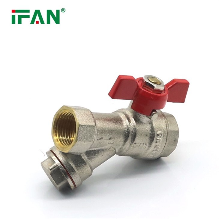 IFAN Brass Filter Valve